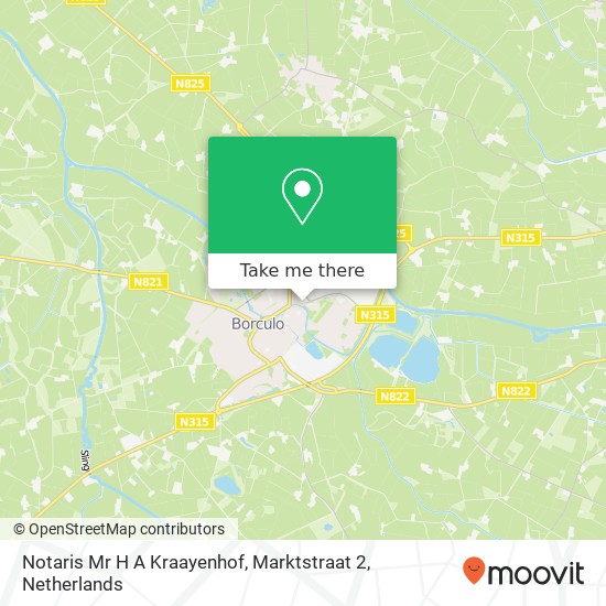 Notaris Mr H A Kraayenhof, Marktstraat 2 map