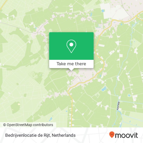 Bedrijvenlocatie de Rijt map