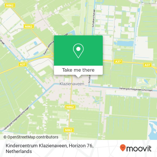 Kindercentrum Klazienaveen, Horizon 76 map