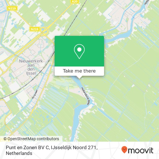 Punt en Zonen BV C, IJsseldijk Noord 271 map