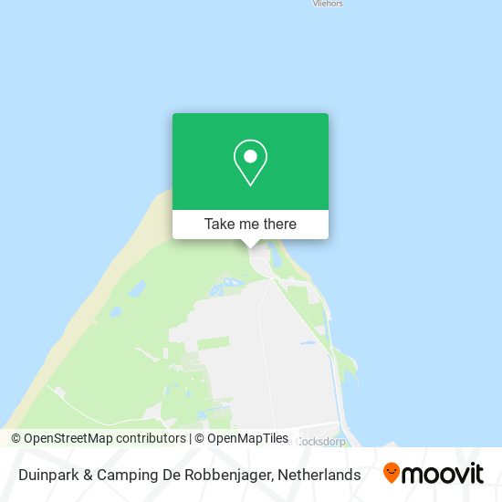 Duinpark & Camping De Robbenjager map