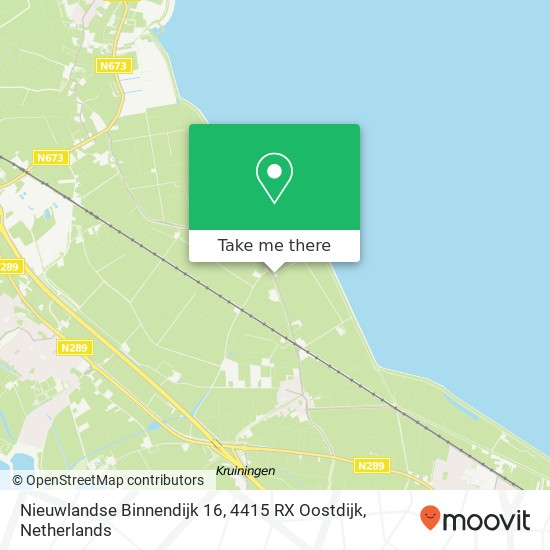 Nieuwlandse Binnendijk 16, 4415 RX Oostdijk map