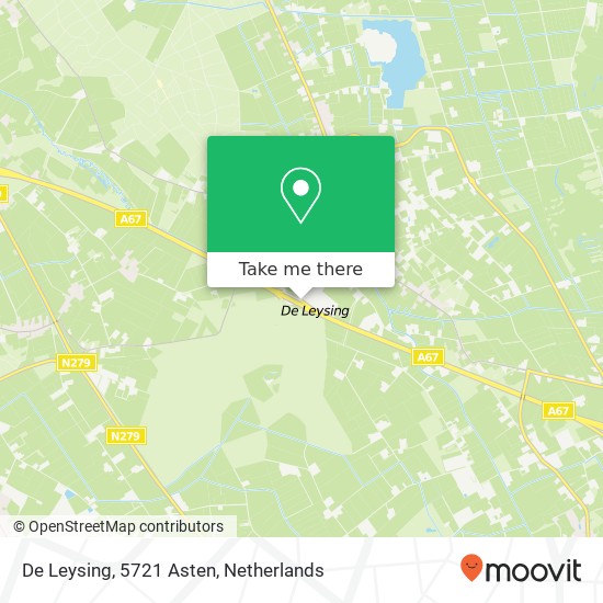 De Leysing, 5721 Asten map