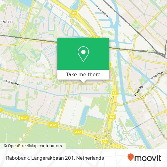 Rabobank, Langerakbaan 201 map