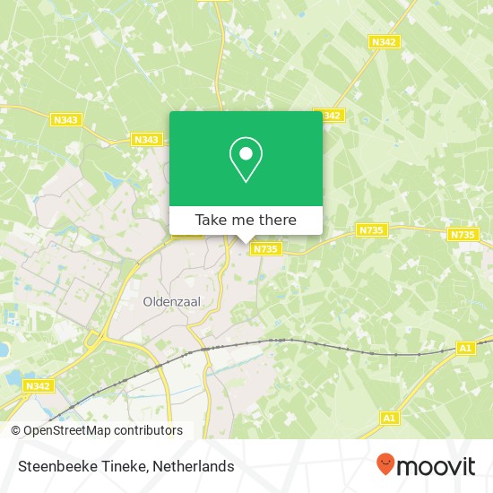 Steenbeeke Tineke, Alleeweg 14 map