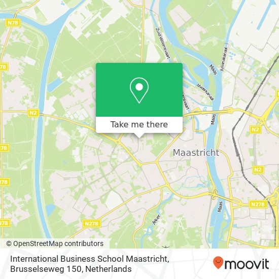 International Business School Maastricht, Brusselseweg 150 map