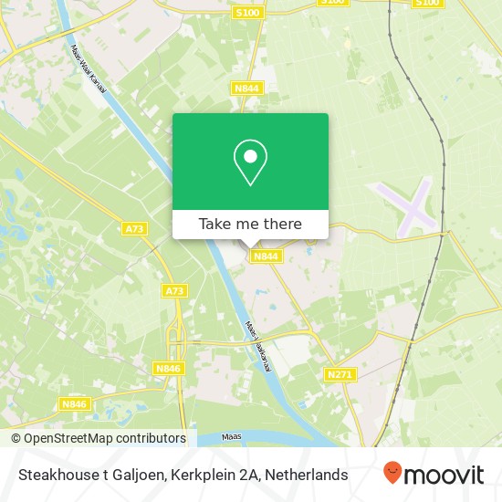 Steakhouse t Galjoen, Kerkplein 2A map