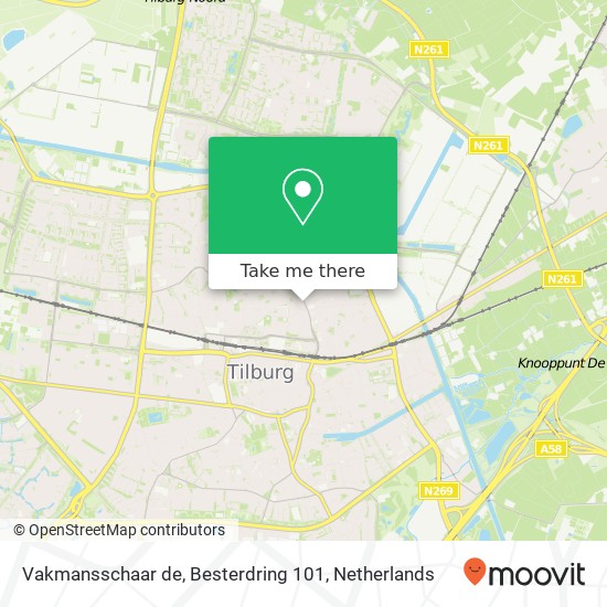 Vakmansschaar de, Besterdring 101 map