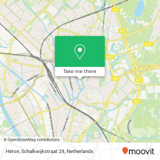 Héron, Schalkwijkstraat 28 map