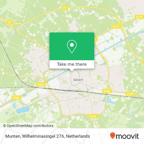 Munten, Wilhelminasingel 276 map
