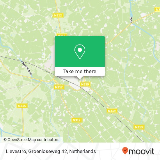 Lievestro, Groenloseweg 42 map