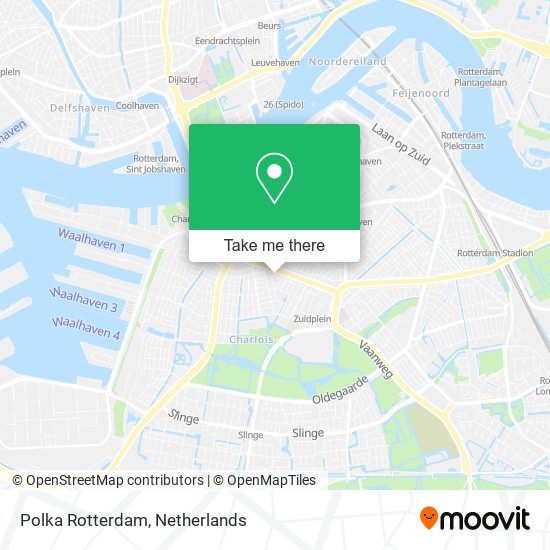 Polka Rotterdam map