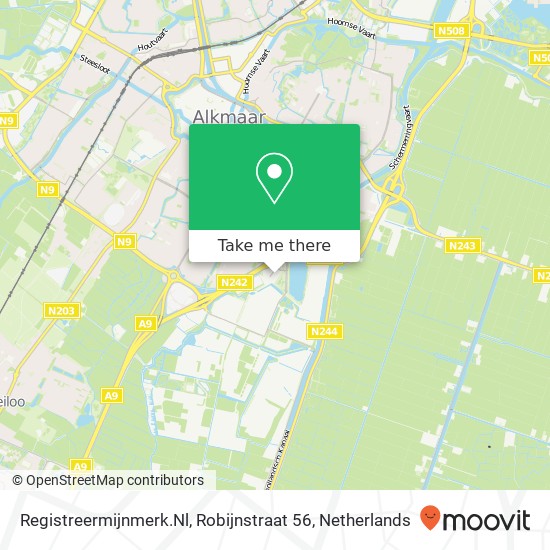 Registreermijnmerk.Nl, Robijnstraat 56 map