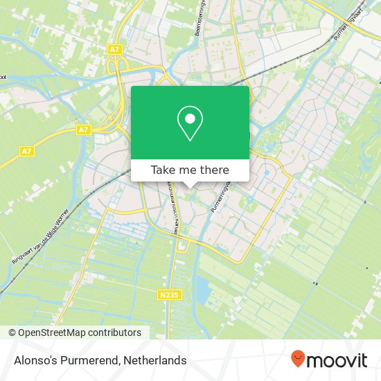 Alonso's Purmerend map