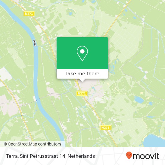 Terra, Sint Petrusstraat 14 map