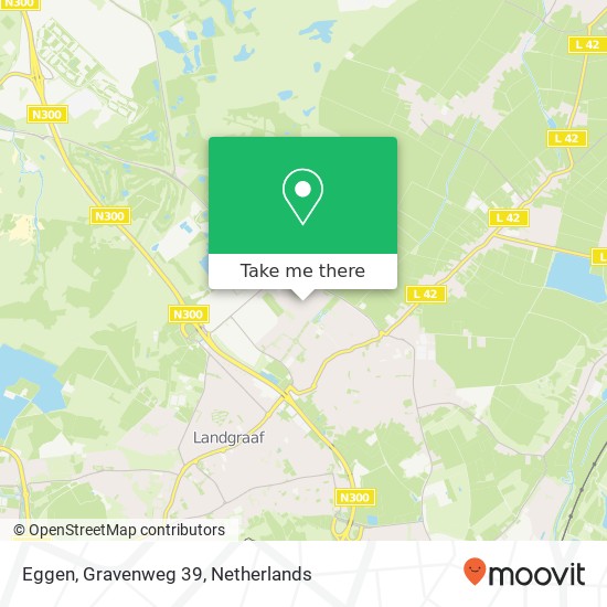 Eggen, Gravenweg 39 map