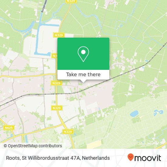 Roots, St Willibrordusstraat 47A map