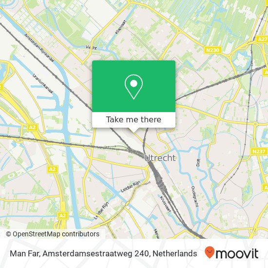 Man Far, Amsterdamsestraatweg 240 map