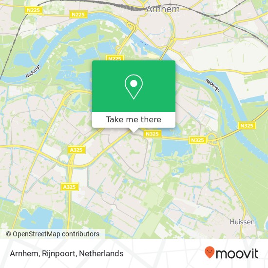 Arnhem, Rijnpoort map