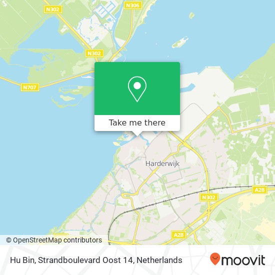 Hu Bin, Strandboulevard Oost 14 map