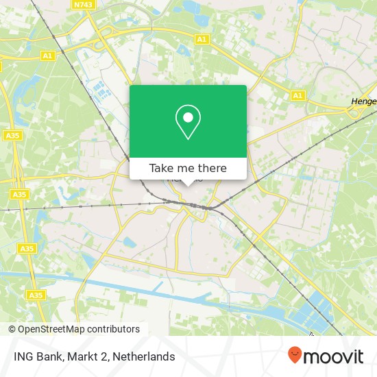 ING Bank, Markt 2 map