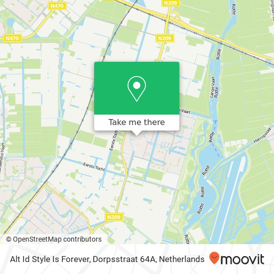 Alt Id Style Is Forever, Dorpsstraat 64A map