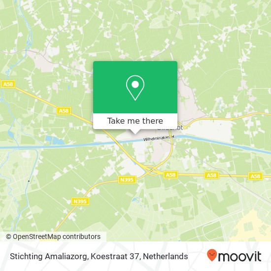 Stichting Amaliazorg, Koestraat 37 map
