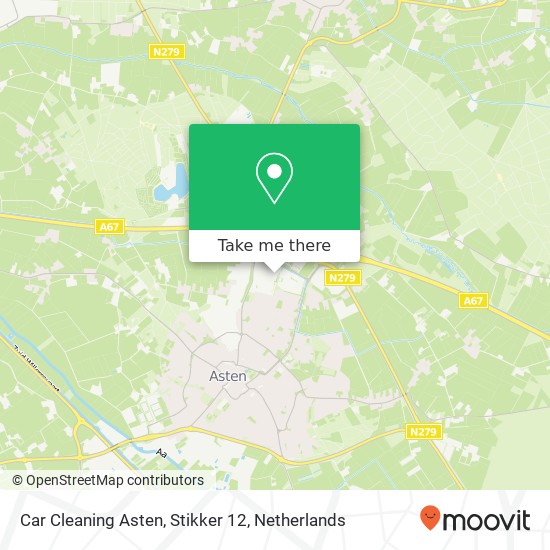 Car Cleaning Asten, Stikker 12 map