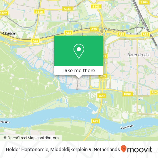 Helder Haptonomie, Middeldijkerplein 9 map