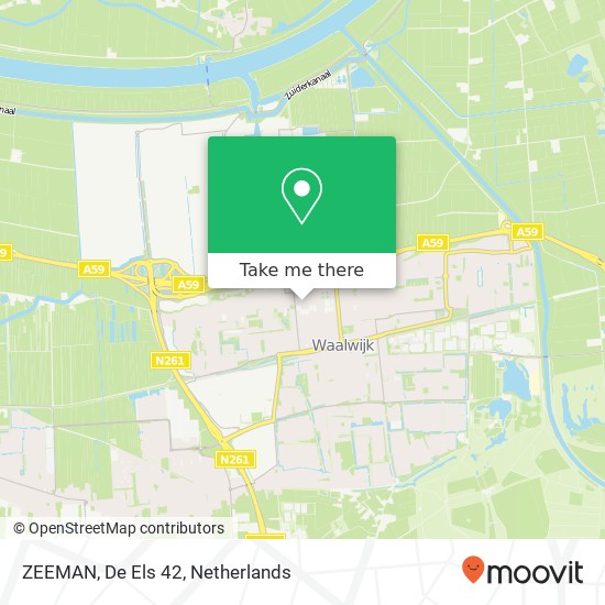 ZEEMAN, De Els 42 map