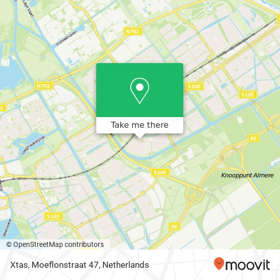 Xtas, Moeflonstraat 47 map