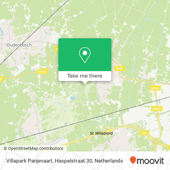 Villapark Panjevaart, Haspelstraat 30 map