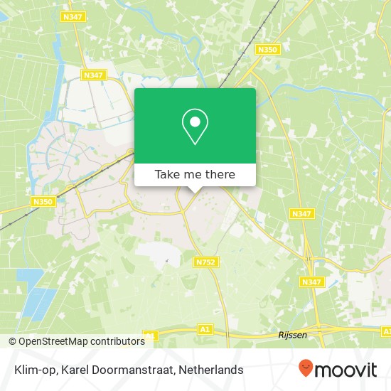 Klim-op, Karel Doormanstraat map