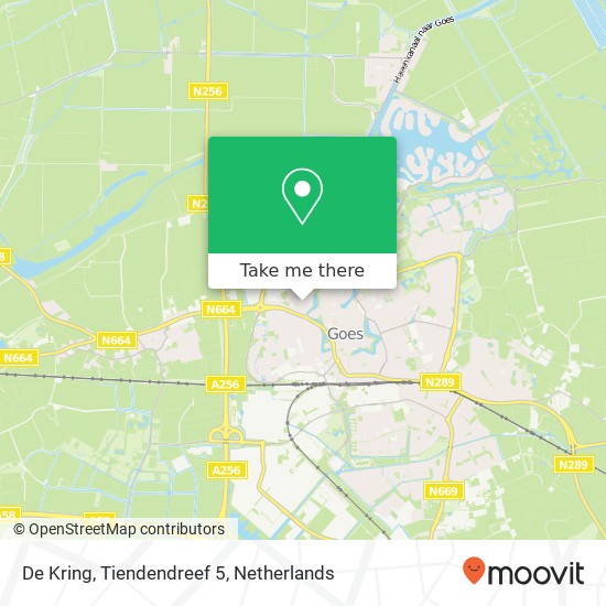 De Kring, Tiendendreef 5 map