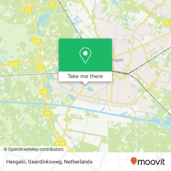 Hengelo, Geerdinksweg map