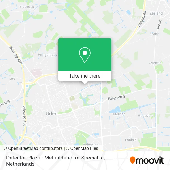 Detector Plaza - Metaaldetector Specialist map