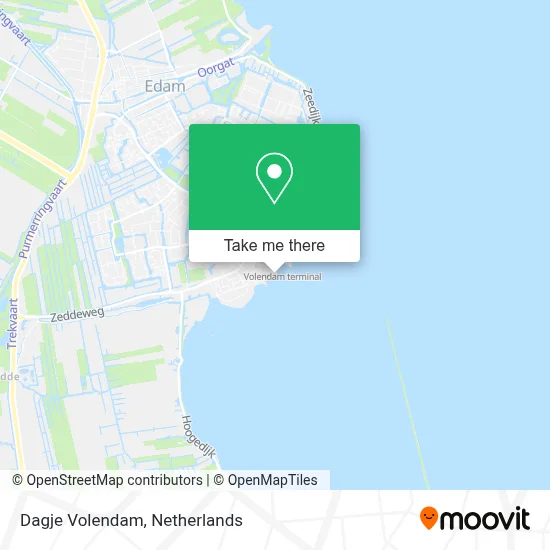 Dagje Volendam map