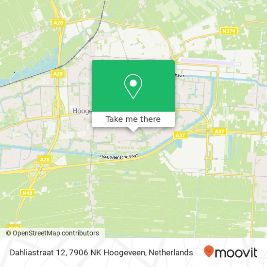 Dahliastraat 12, 7906 NK Hoogeveen map