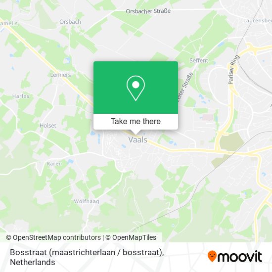 Bosstraat (maastrichterlaan / bosstraat) map