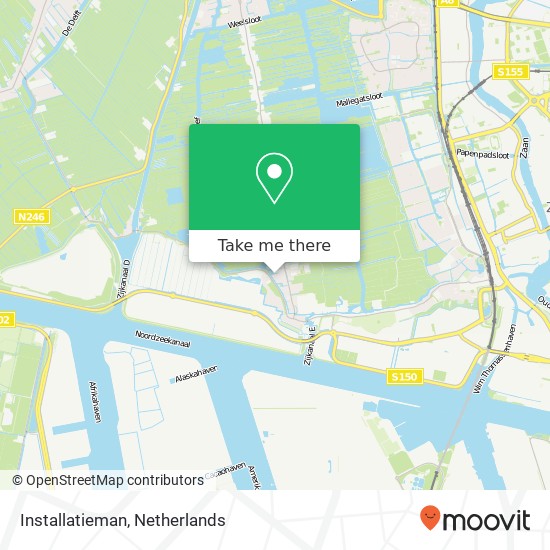 Installatieman map