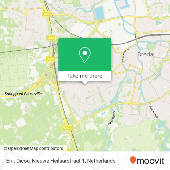 Erik Dicou, Nieuwe Heilaarstraat 1 map