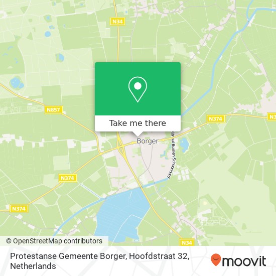 Protestanse Gemeente Borger, Hoofdstraat 32 map
