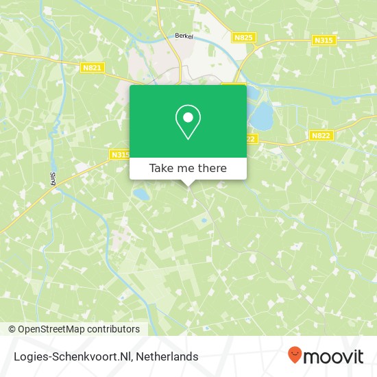 Logies-Schenkvoort.Nl map