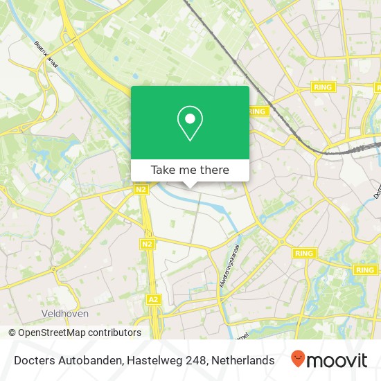 Docters Autobanden, Hastelweg 248 map