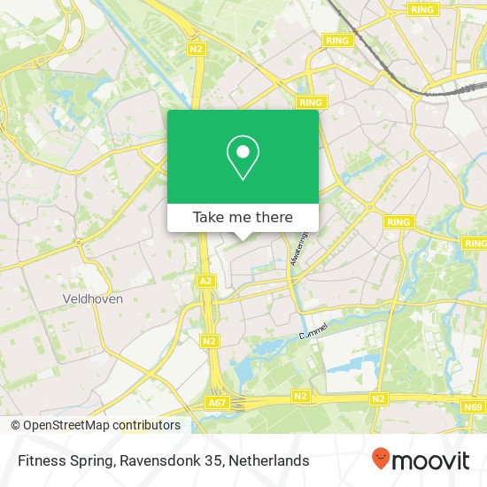 Fitness Spring, Ravensdonk 35 map