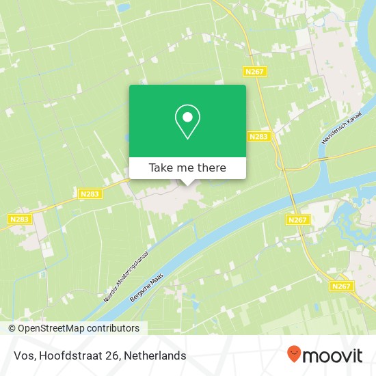 Vos, Hoofdstraat 26 map