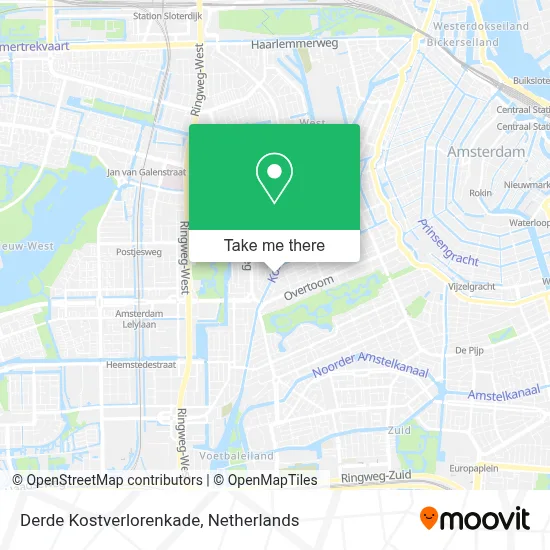 Derde Kostverlorenkade map