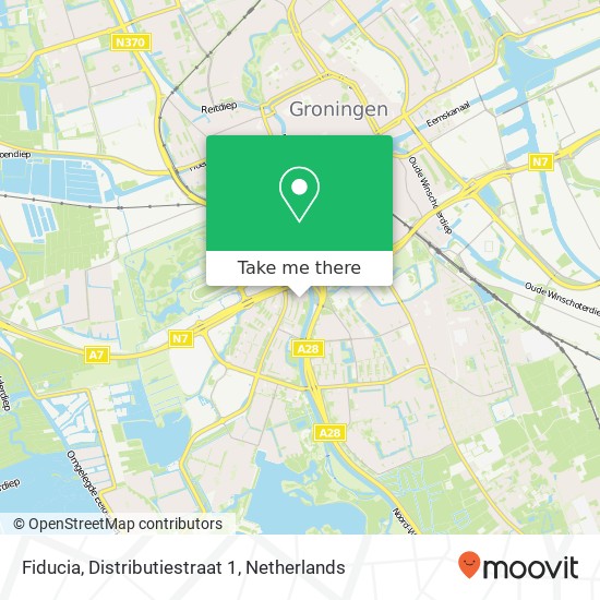 Fiducia, Distributiestraat 1 map