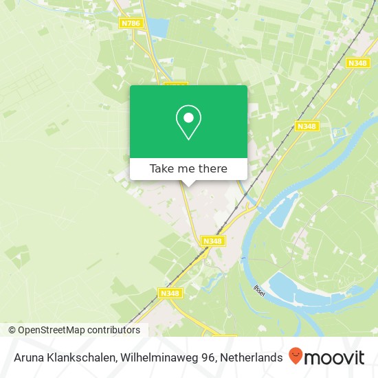 Aruna Klankschalen, Wilhelminaweg 96 map