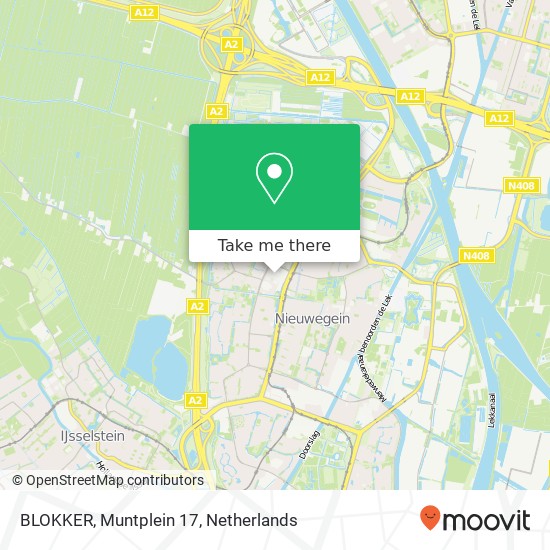 BLOKKER, Muntplein 17 Karte
